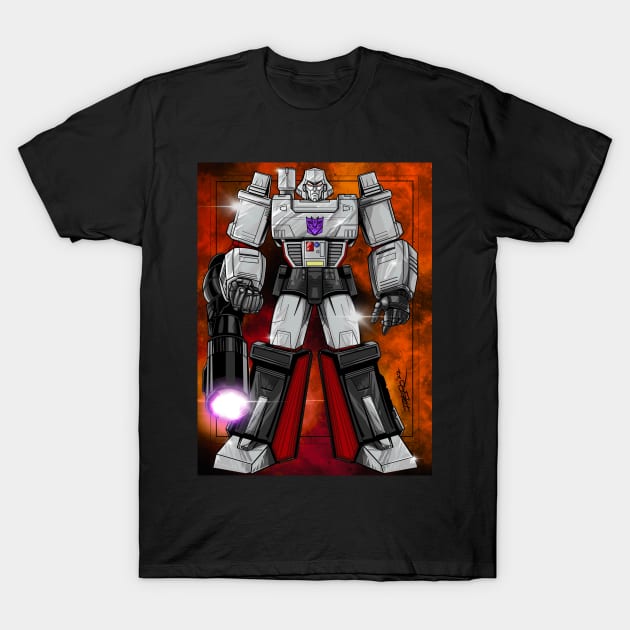 Mighty Megatron T-Shirt by Ivan’s Art Pad